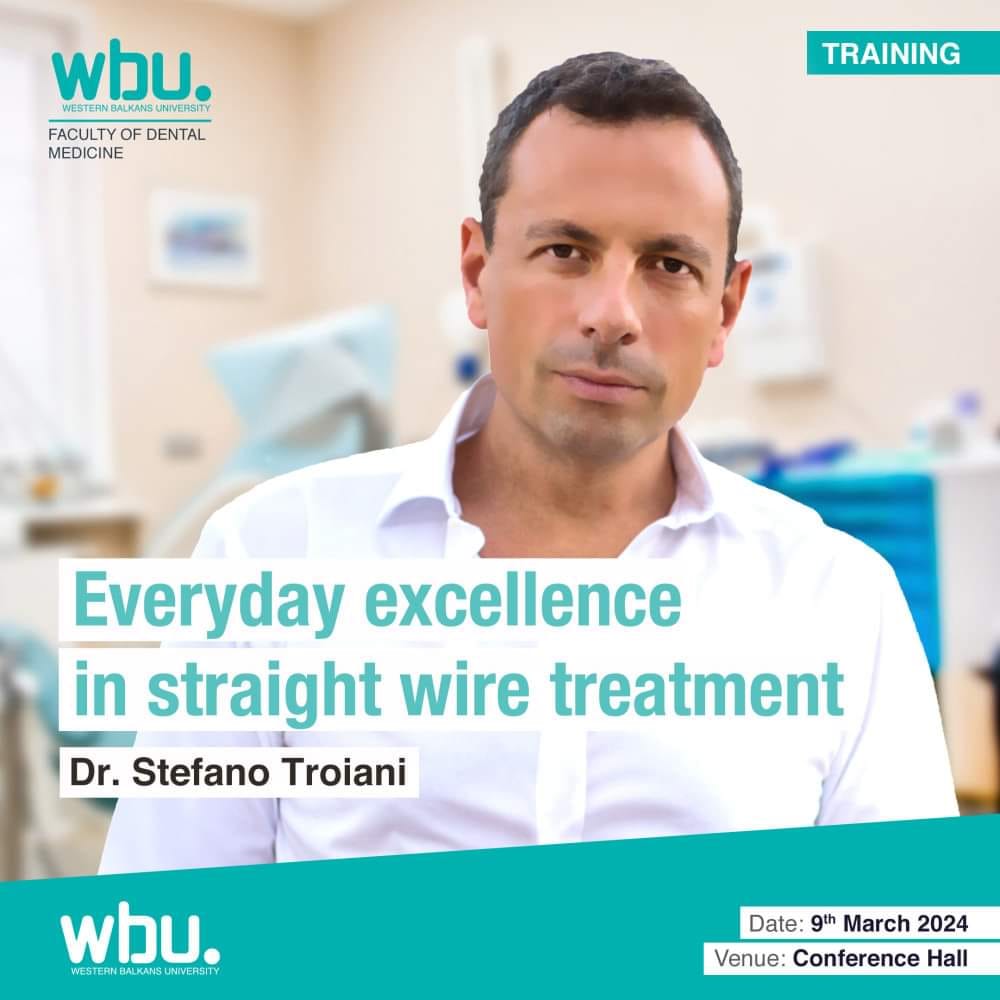 Foto nga aktiviteti: "Everyday Excellence in Straight Wire Treatment", training by Dr. Stefano Troiani