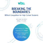 Breaking the Boundaries - BBTech Competition for High School Students