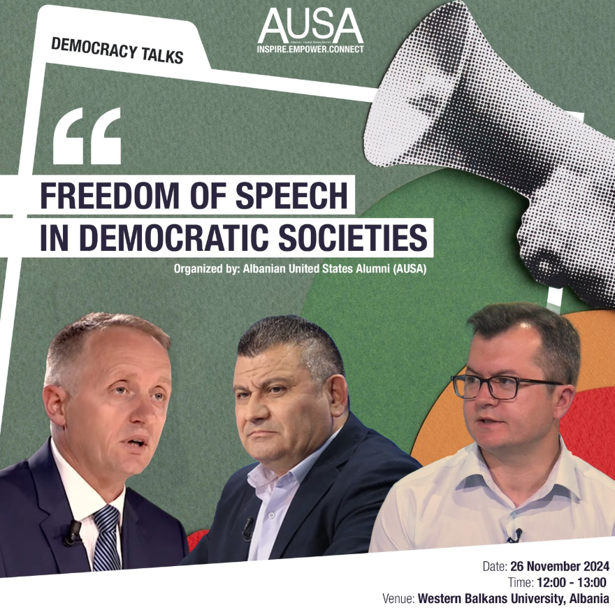 DEMOCRACY TALKS: Freedom of Speech in Democratic Societies