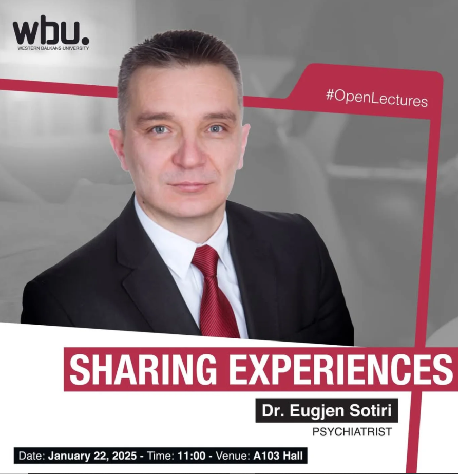 Sharing Experiences, Dr.Eugjen Sotiri