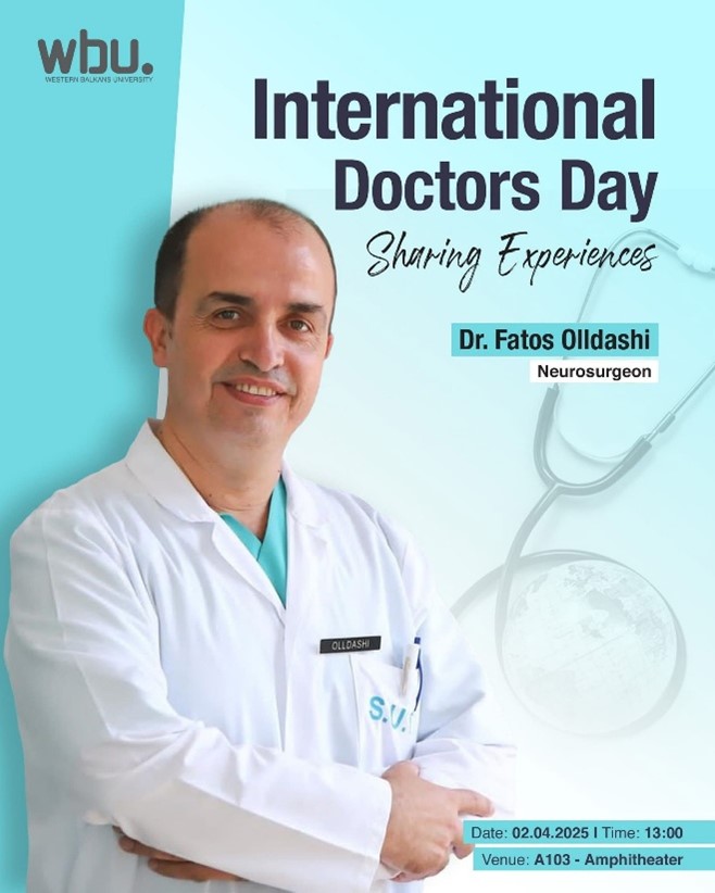 "International Doctors Day", Open Lecture by Dr. Fatos Olldashi